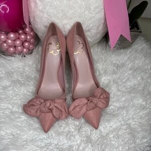 Ted Baker Pink Bow Heels